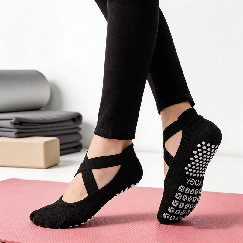 Medias Para Pilates Y Yoga - Женские нескользящие носки для йоги с