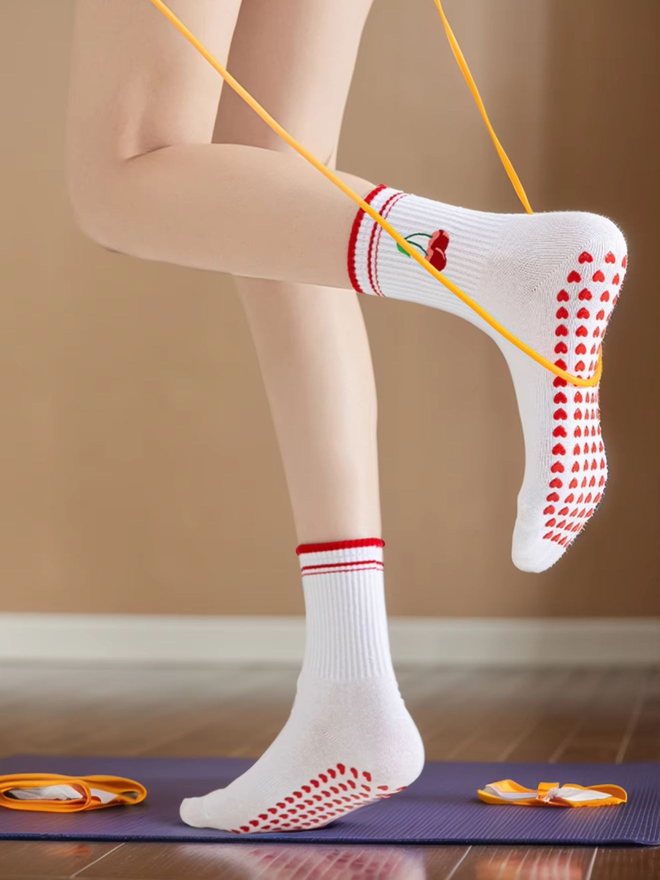 Medias Para Pilates Y Yoga - 1 пара профессиональных носков для йоги,