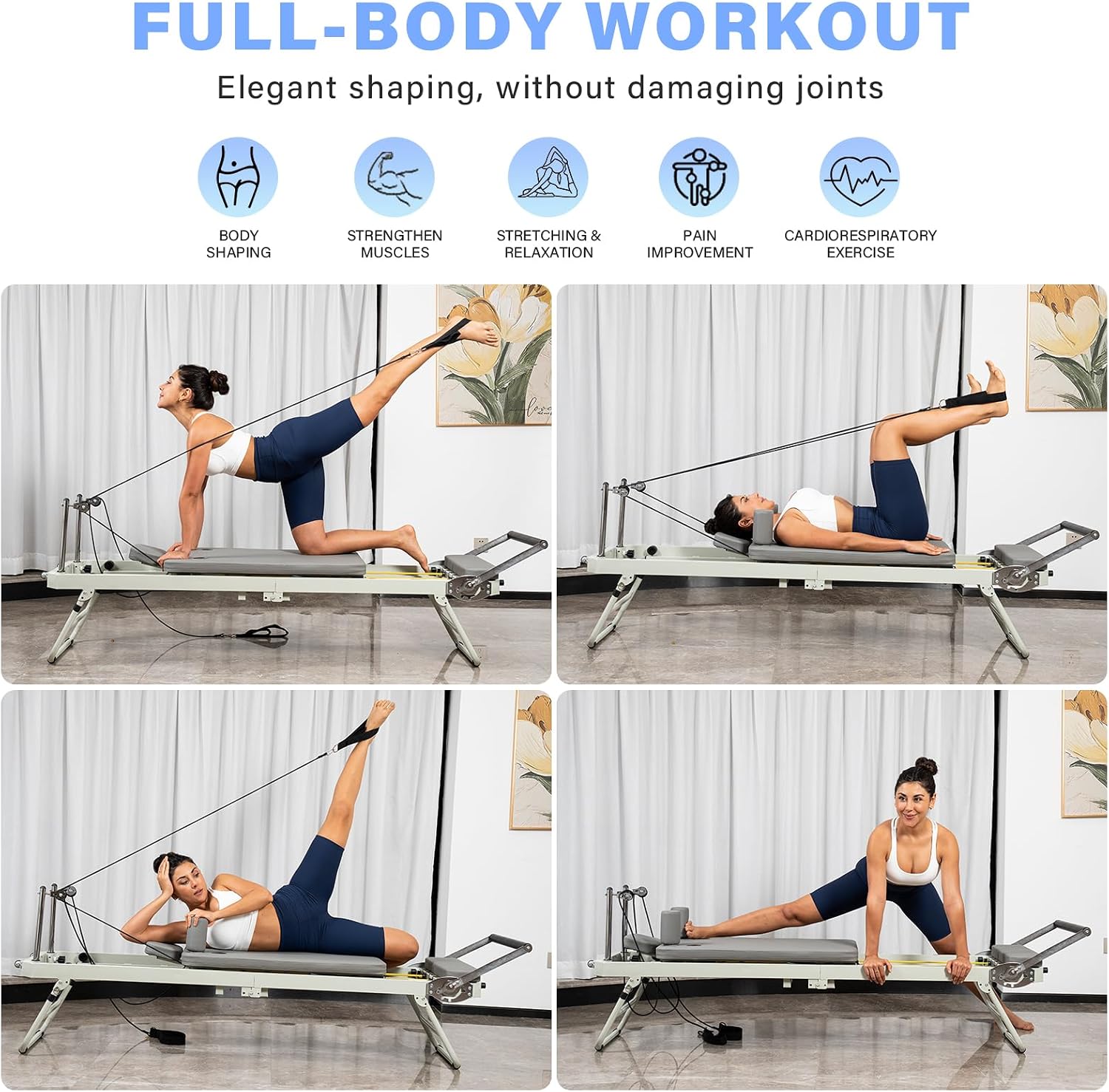 Реформер для пилатеса, складно – обзор и цена Pilates Reformer Spring