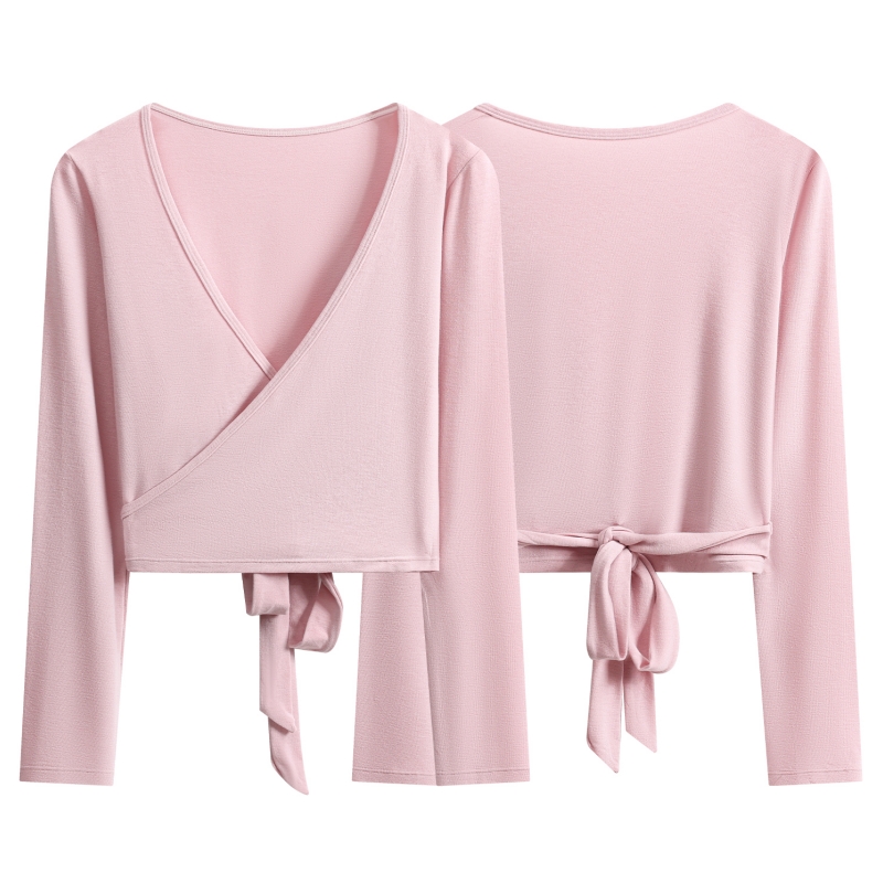 Топ для йоги DRUR с длинными р – обзор и цена Pilates Yoga Wrap Top