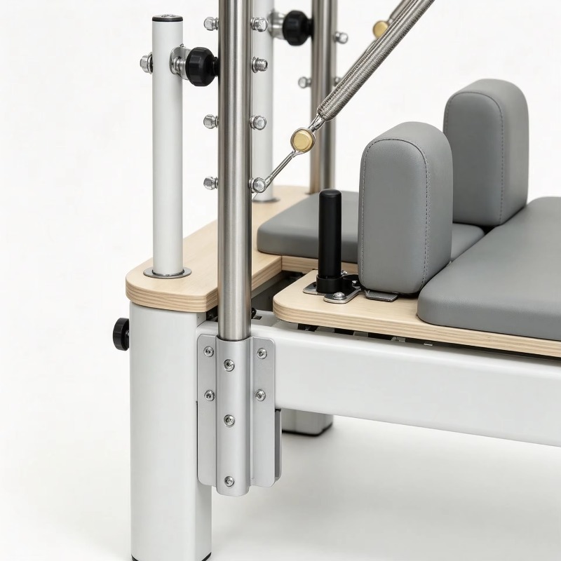 Регулируемый полувысокий рефор – обзор и цена Pilates Reformer Spring