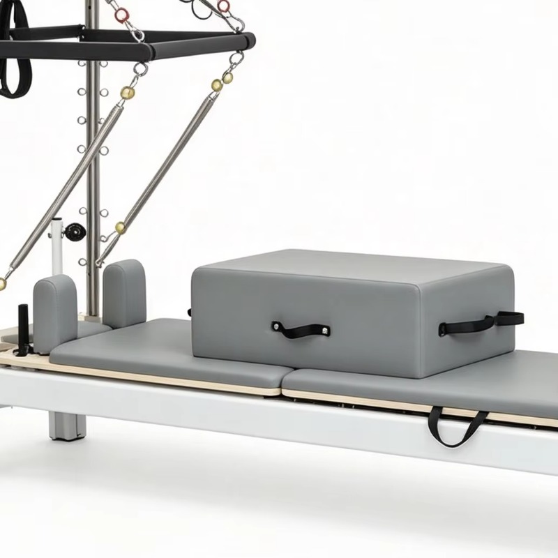 Регулируемый полувысокий рефор – обзор и цена Pilates Reformer Spring